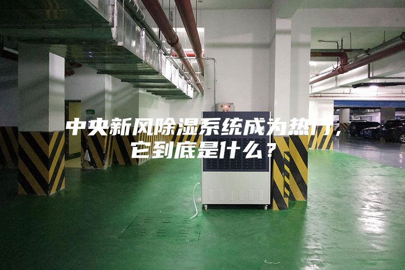 中央新風除濕系統成為熱門，它到底是什么？