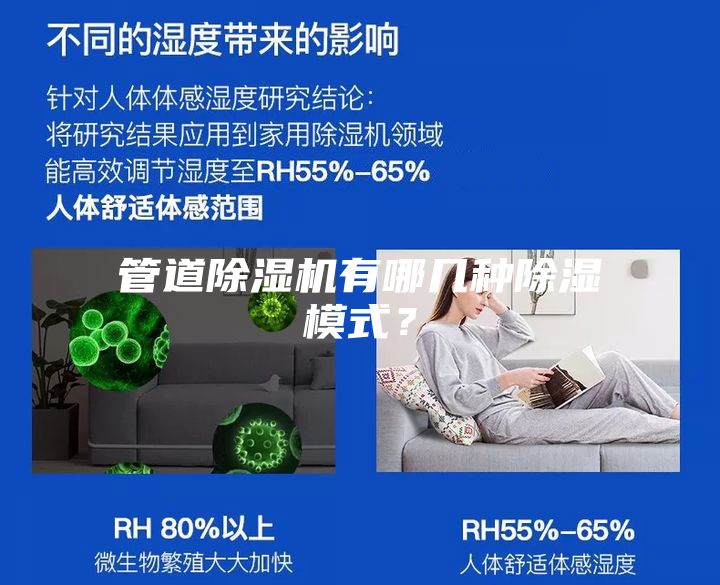 管道除濕機有哪幾種除濕模式？