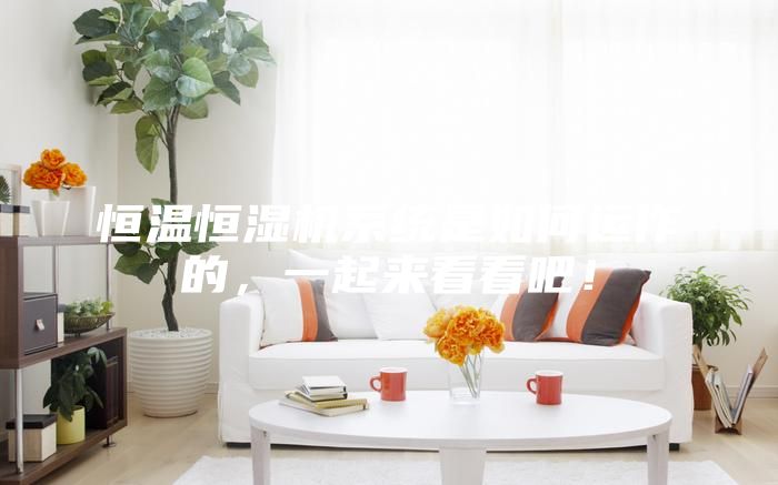恒溫恒濕機(jī)系統(tǒng)是如何運(yùn)作的，一起來看看吧！